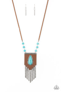 Enchantingly Tribal Necklaces - Blue