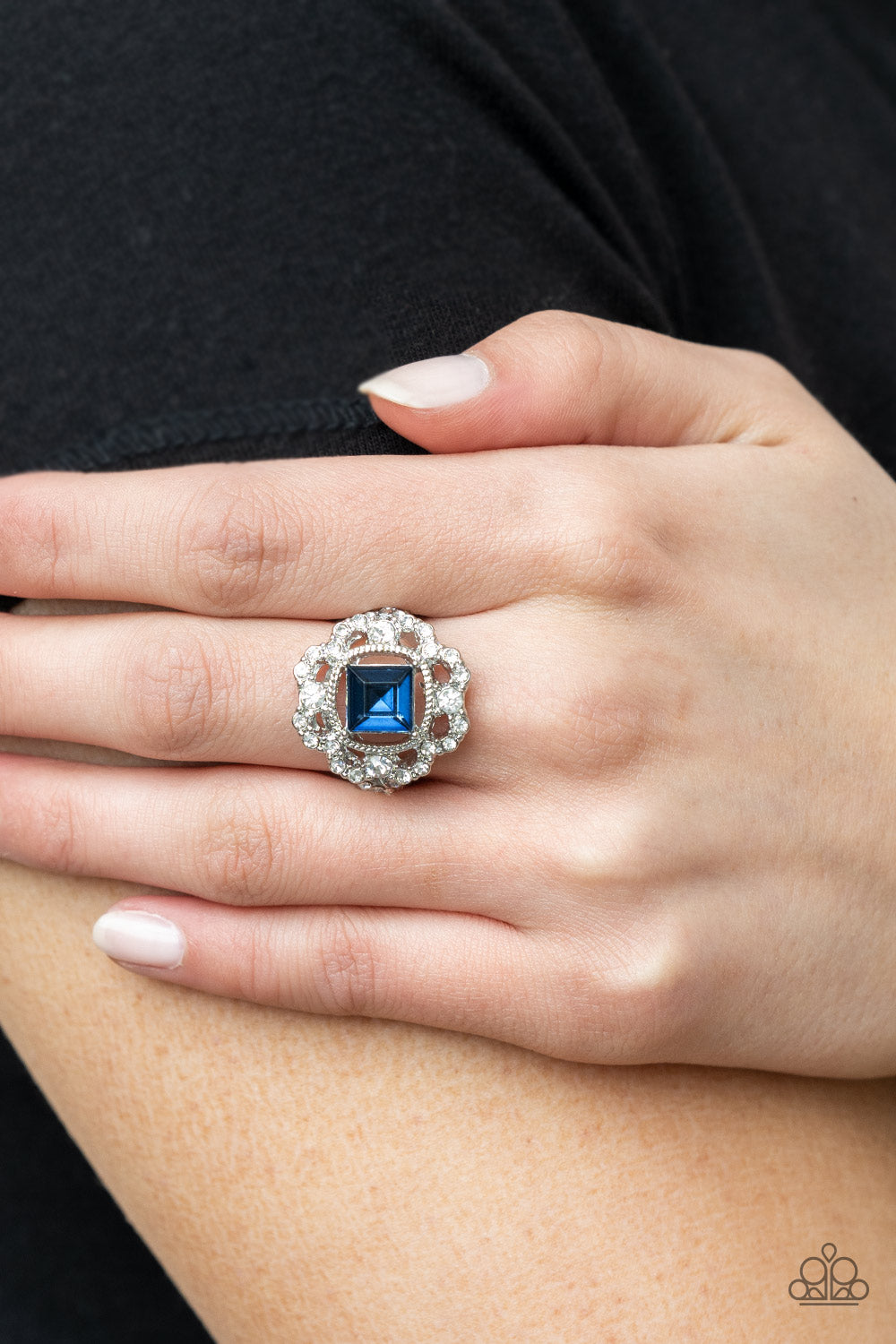 Candid Charisma Rings - Blue