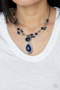 Discovering New Destinations Necklaces - Blue