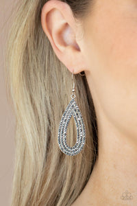 Exquisite Exaggeration Earrings - Silver