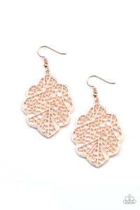 Meadow Mosaic Earrings - Rose Gold