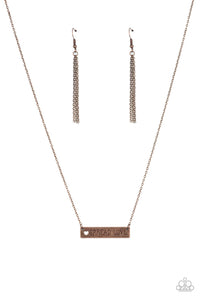 Spread Love Necklaces - Copper