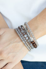 Load image into Gallery viewer, Free-Spirited Spiral Bracelets - Silver
