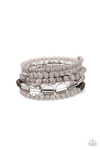 Free-Spirited Spiral Bracelets - Silver