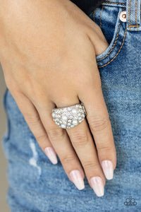 Gatsbys Girl Rings - White