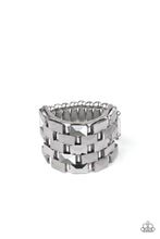 Load image into Gallery viewer, Checkered Couture Rings - Silver
