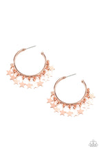 Load image into Gallery viewer, Happy Independence Day Earrings - Copper
