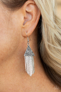 Pyramid SHEEN Earrings - Silver