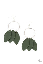 Load image into Gallery viewer, Leafy Laguna Earrings - Green
