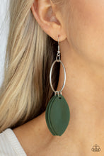 Load image into Gallery viewer, Leafy Laguna Earrings - Green
