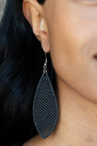 Surf Scene Earrings - Black