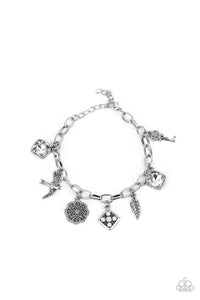 Fancifully Flighty Bracelets - White