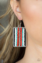 Load image into Gallery viewer, Beadwork Wonder Earrings - Red
