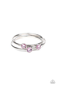 Be All You Can BEDAZZLE Bracelet - Pink