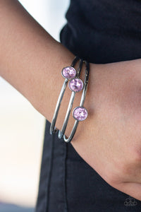 Be All You Can BEDAZZLE Bracelet - Pink