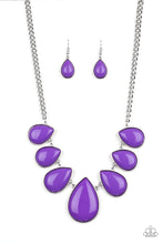 Load image into Gallery viewer, Drop Zone Necklace - Purple
