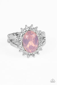 Iridescently Illuminated Ring - Pink