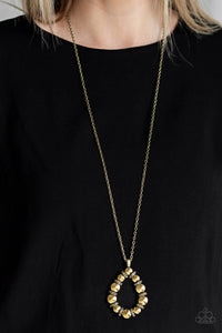 Making Millions Necklace - Brass
