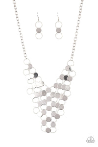 Net Result Necklace - Silver