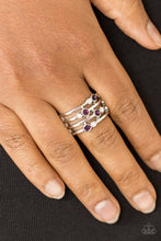 Load image into Gallery viewer, Sparkle Showdown Ring - Purple
