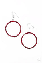 Load image into Gallery viewer, Stoppin Traffic Earrings - Red
