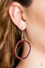 Load image into Gallery viewer, Stoppin Traffic Earrings - Red
