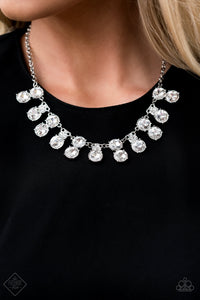 Top Dollar Twinkle Necklaces - White