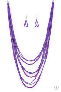 Totally Tonga Necklace - Purple