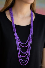 Load image into Gallery viewer, Totally Tonga Necklace - Purple
