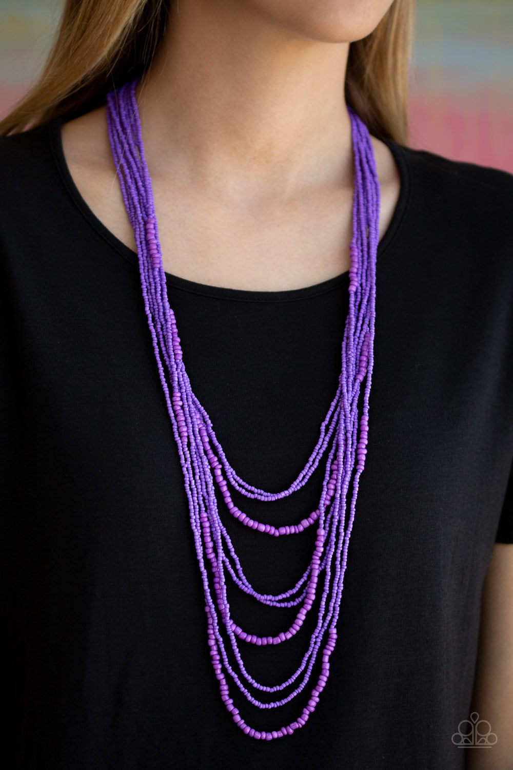 Totally Tonga Necklace - Purple