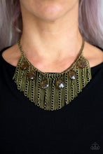 Load image into Gallery viewer, Vixen Conviction Necklace - Brass
