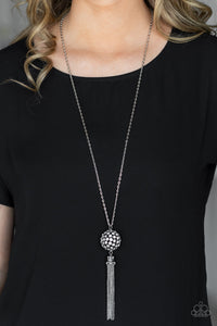 Rhinestone Revolution Necklaces - White