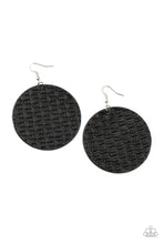 Load image into Gallery viewer, WEAVE Me Out Of It Earrings - Black
