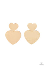 Load image into Gallery viewer, Heart-Racing Refinement Earrings - Gold
