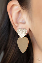 Load image into Gallery viewer, Heart-Racing Refinement Earrings - Gold
