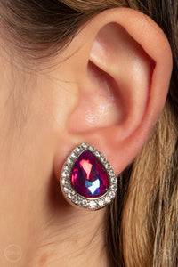 Cosmic Castles Earrings - Pink