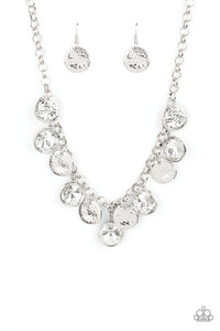 Spot On Sparkle Necklaces - White