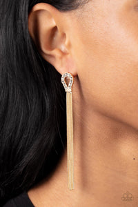 Dallas Debutante Earrings - Gold