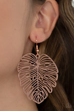Load image into Gallery viewer, Palm Palmistry Earrings - Copper
