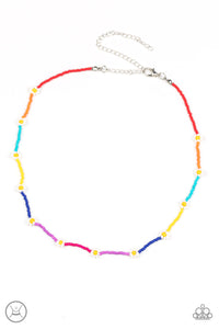 Colorfully Flower Child Necklaces - Multi - New Releases