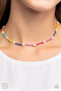 Colorfully Flower Child Necklaces - Multi - New Releases