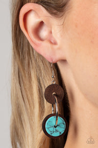 Artisanal Aesthetic Earrings - Blue