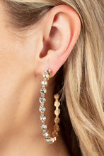 Load image into Gallery viewer, Royal Reveler Hoop Earrings - Gold
