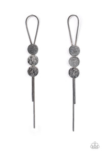 Bolo Beam Earrings - Black