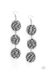 Laguna Lanterns Earrings - Black