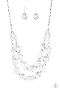 Icy Illumination Necklaces - White - Pre Order