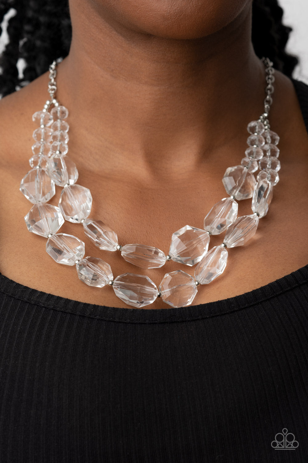 Icy Illumination Necklaces - White - Pre Order