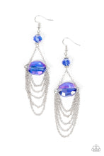 Load image into Gallery viewer, Ethereally Extravagant Earrings - Blue
