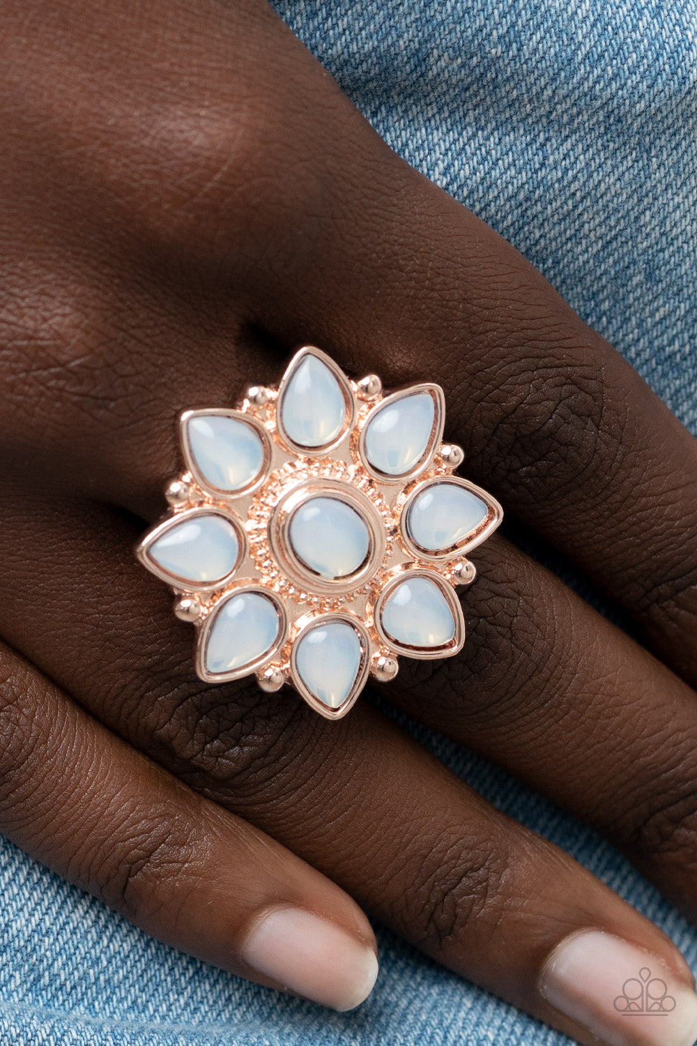 Enchanted Orchard Rings - Rose Gold