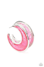 Load image into Gallery viewer, Charismatically Curvy Earrings - Pink
